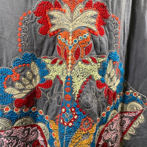 Johnny Was Jackets & Blazers - Johnny Was Biya double ply cotton vest size L NWT